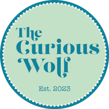 The Curious Wolf, paper craft and ink teacher